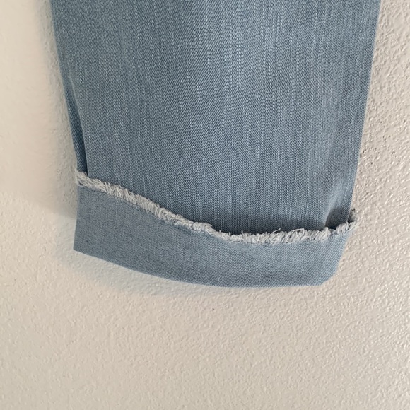 d.jeans Recycled Denim High Waist Cuffed Girlfriend Ankle Size 16 NWT - Picture 9 of 14